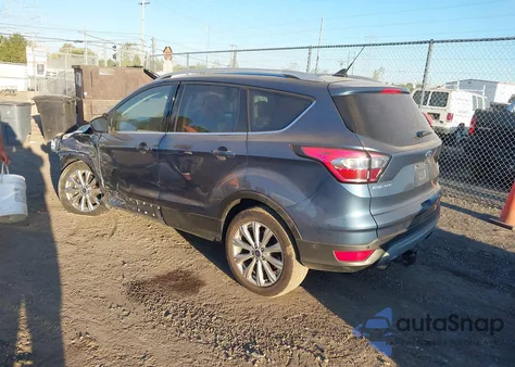 2018 Ford Escape Titanium from USA, damaged, VIN 1FMCU0J91JUC94593